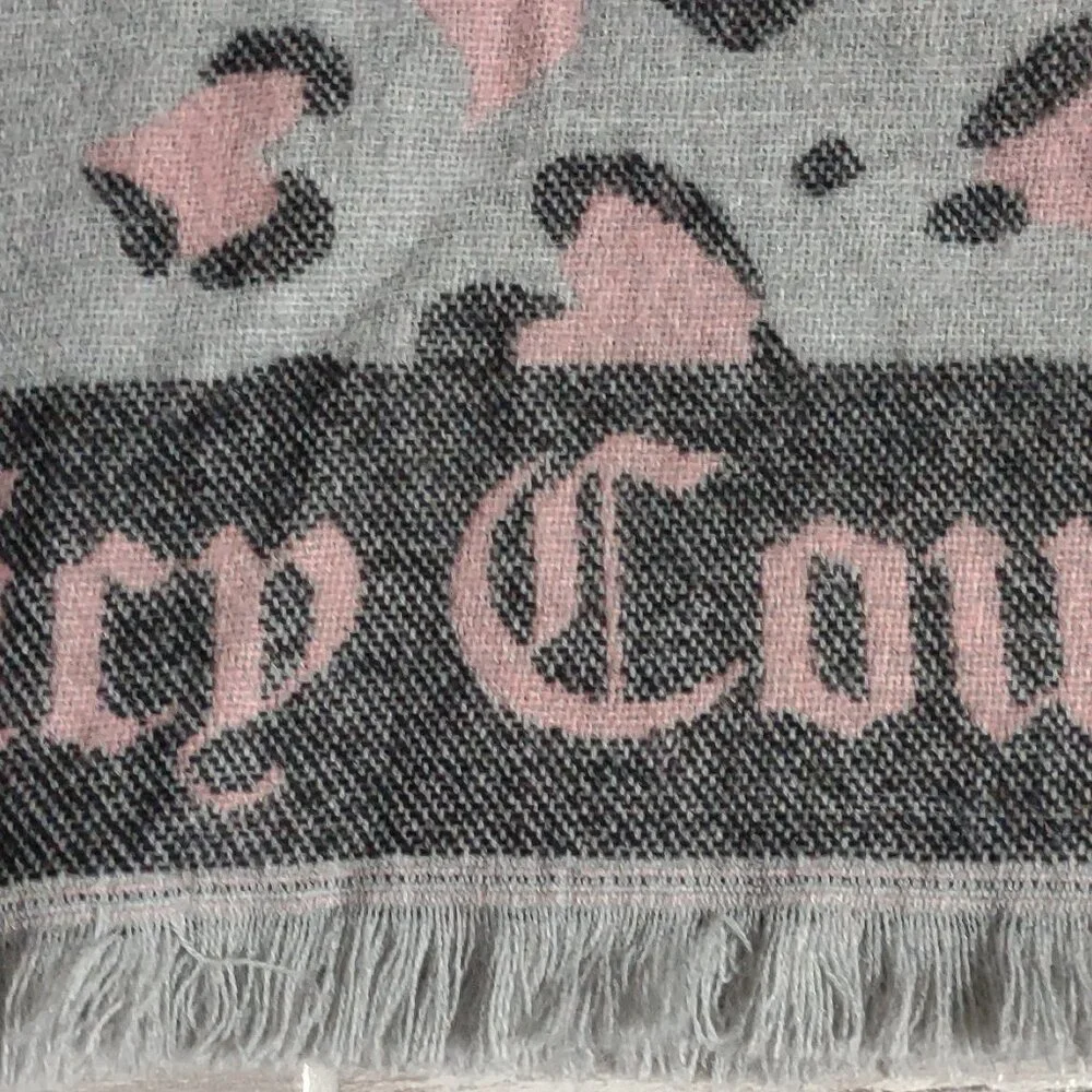 Juicy Couture Animal Print Shawl/Scarf/Wrap